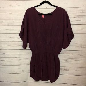 Purple tunic top